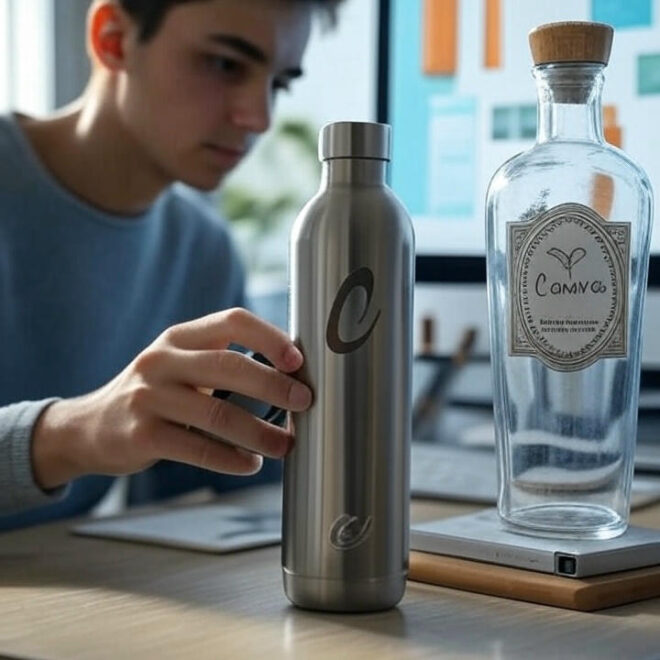 How to Design our Custom Bottles