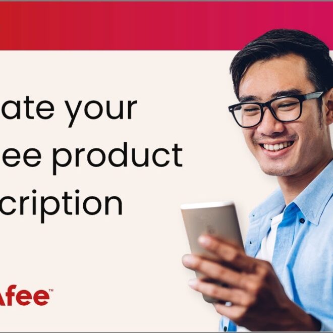 McAfee.com/Activate – Enter 25 Digit Activation Code – McAfee Activate