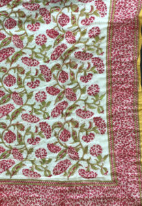 Pure Cotton Block Printed Quilts for Winter Nights