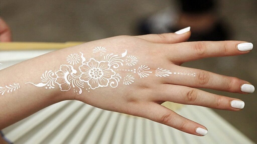 white henna in dubai