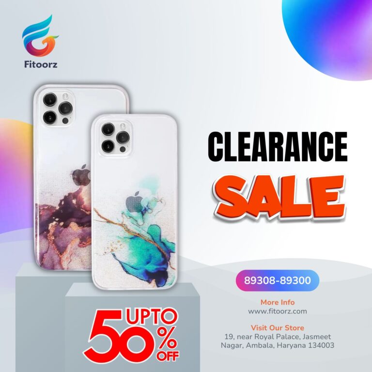 Customize Your iPhone Cover Today and Enjoy 50% Off During Our Clearance Sale!