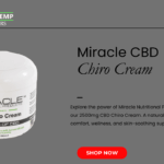 Discover Relief with Miracle Nutritional Products: 2500mg CBD Chiro Cream
