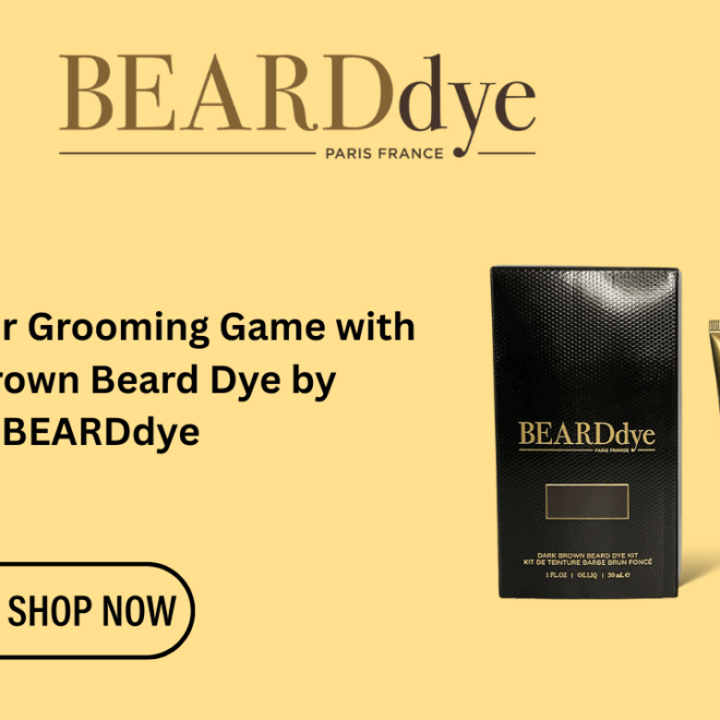 Elevate Your Grooming Game with Dark Brown Beard Dye by BEARDdye