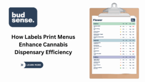 How Labels Print Menus Enhance Cannabis Dispensary Efficiency