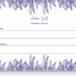 The Importance of Thoughtfully Designed Funeral Attendance Cards