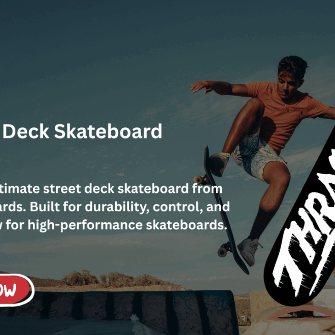 Street Deck Skateboard – Premium Performance with Dagger Skateboards