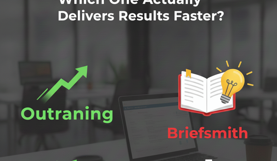 Outranking vs Briefsmith: Accuracy, Speed & Workflow Compared