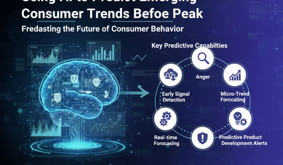 Using AI to Predict Emerging Consumer Trends Before They Peak