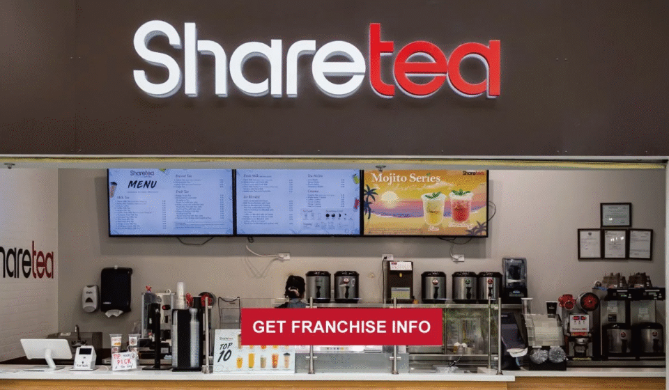 Sharetea store interior ,