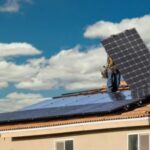rooftop solar panel installation