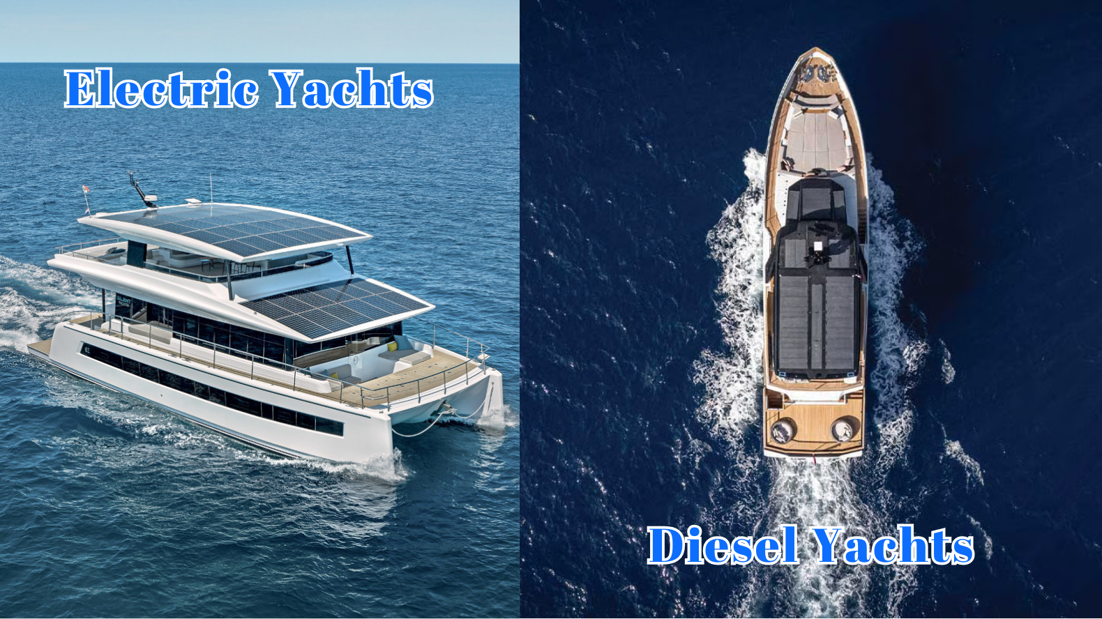 Diesel Yachts vs. Electric Yachts