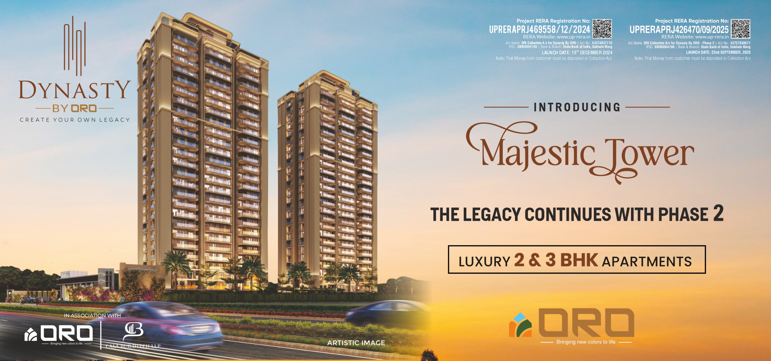 Oro Group Provide us to find Best Apartment & flat in lucknow