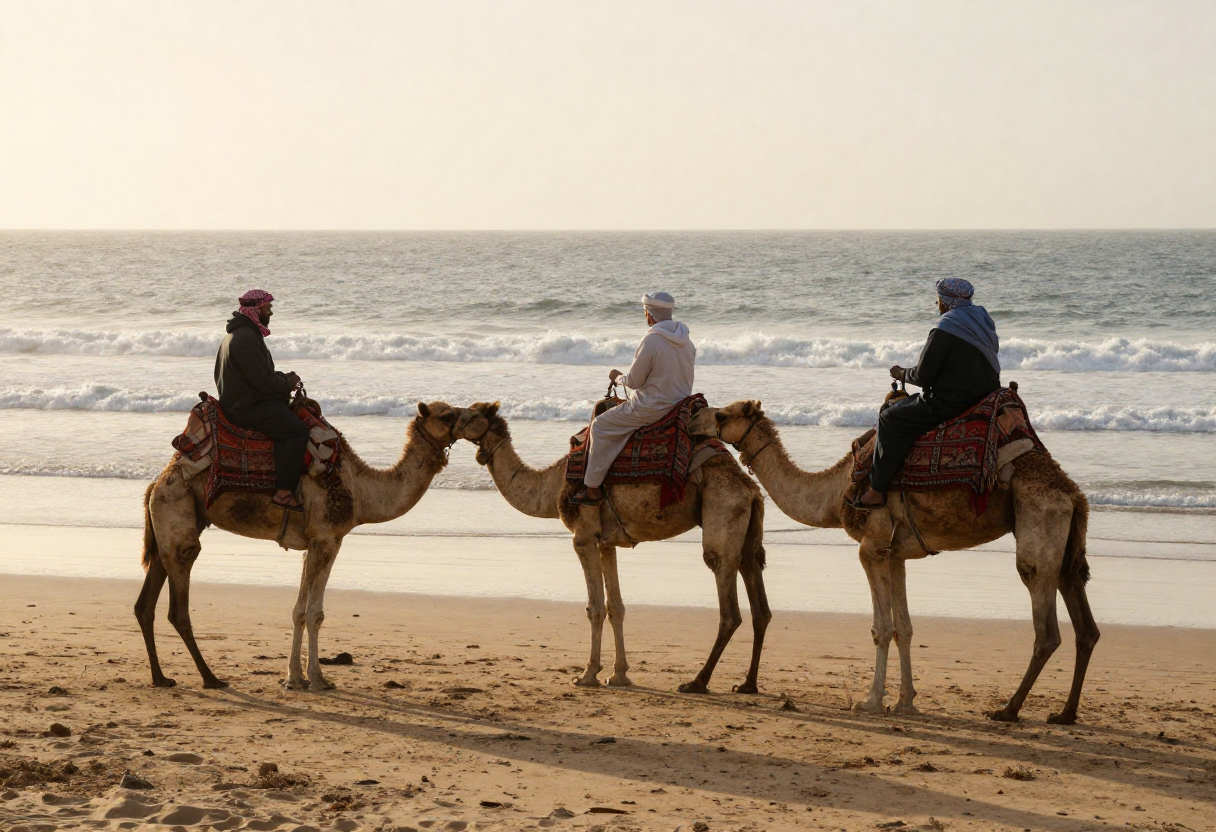Sunset Camel Ride