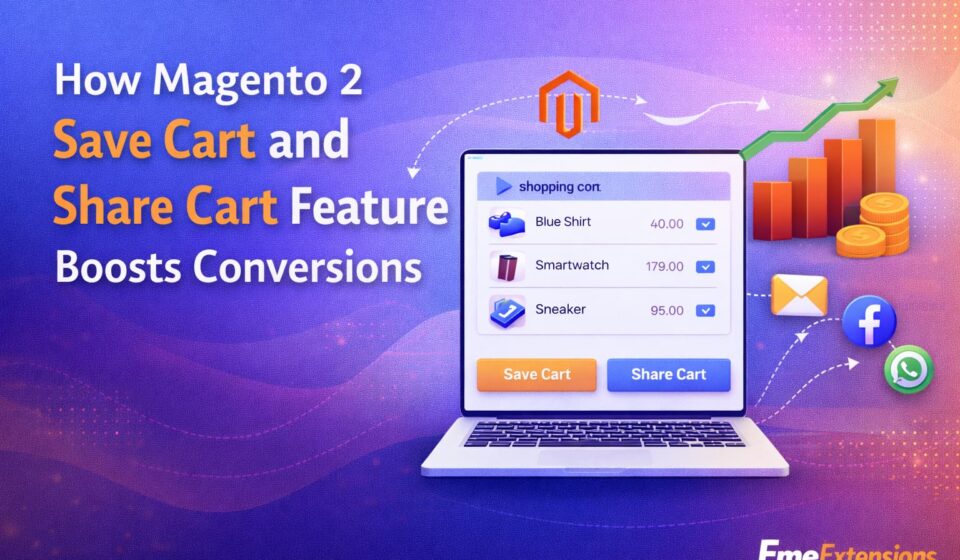 Save and share cart extension