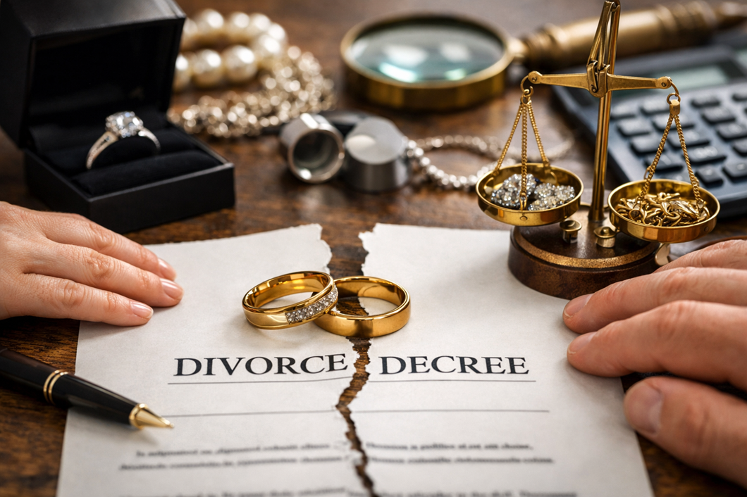 Jewellery in Divorce Settlement