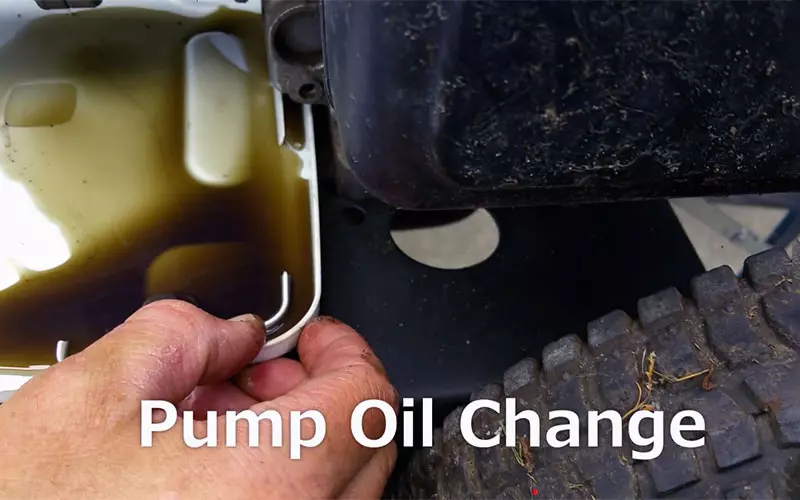 Pressure Washer Pump Oil Replacement