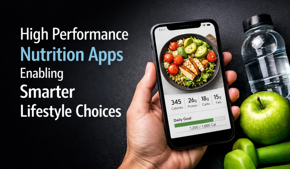 High performance nutrition apps enabling smarter lifestyle choices