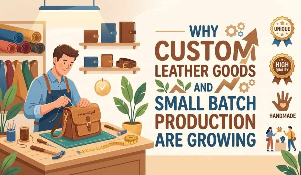 Why Custom Leather Goods and Small Batch Production Are Growing