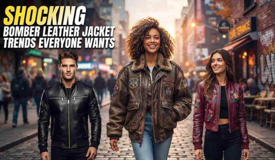 Bomber Leather Jacket