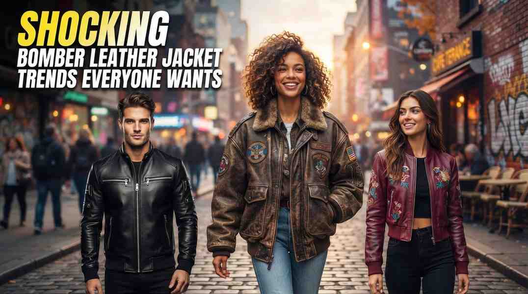 Bomber Leather Jacket