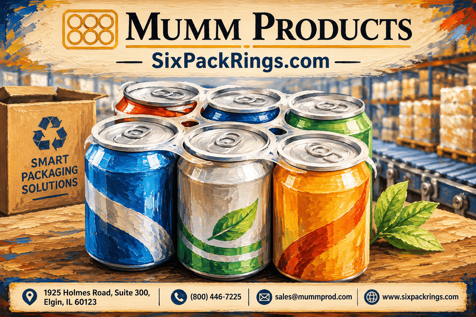 The History Behind Plastic Six-Pack Rings
